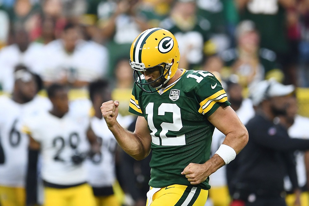 NFL Week 4 Thursday Aaron Rodgers