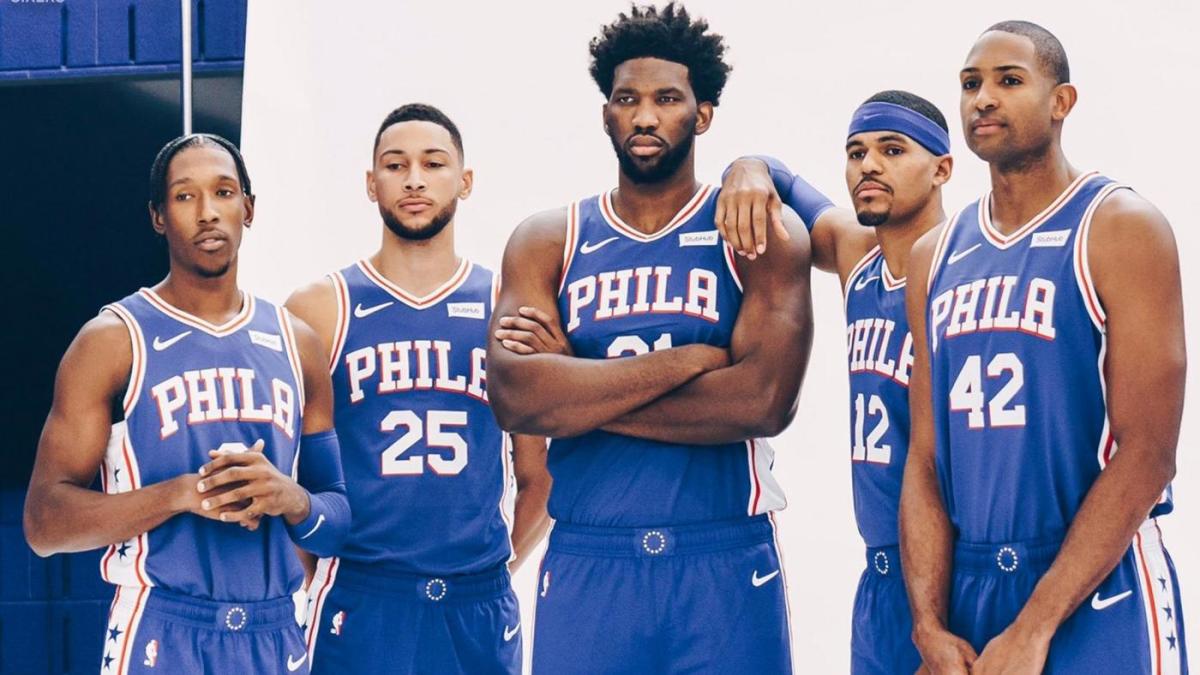 Philadelphia 76ers team photo