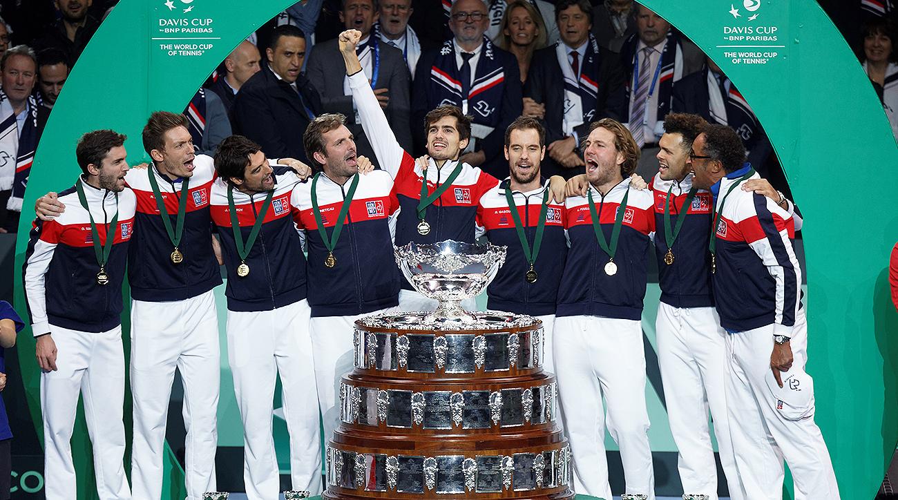 Davis Cup celebration