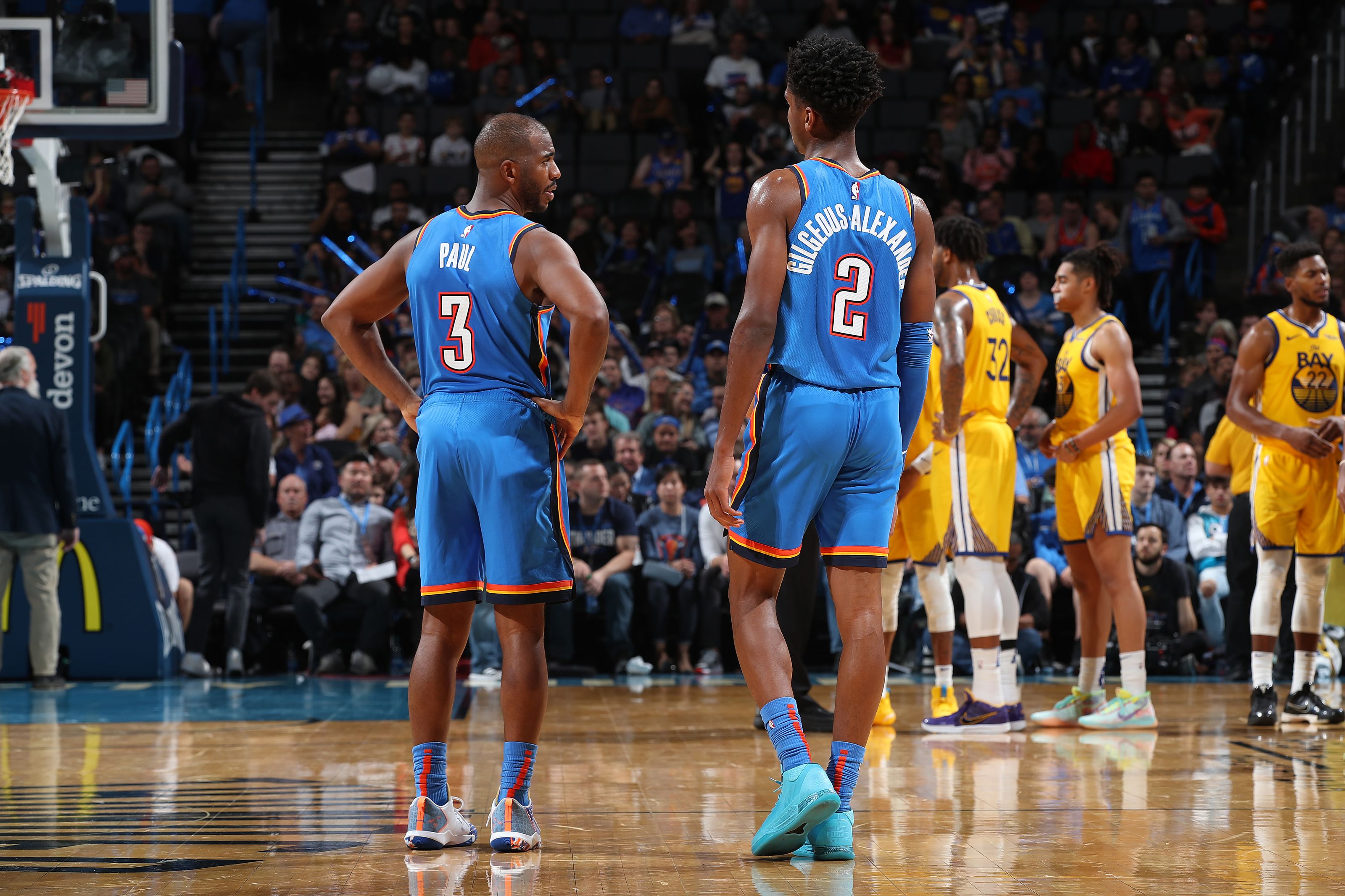Thunder and Warriors