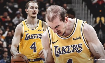 Alex Caruso of the Lakers