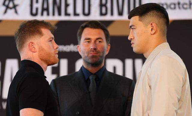 canelo alvarez dmitry bivol faceoff